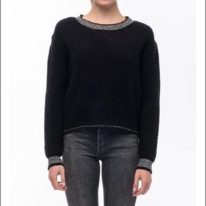 NEW! John + Jenn Black Crewneck Sweater - NWT